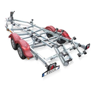 Remolque con rodillos de quilla